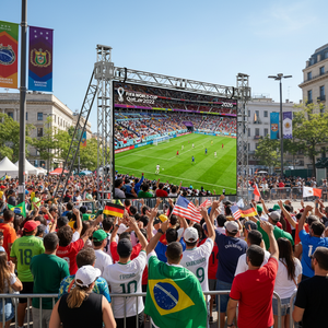 Pantalla LED Gigante <span class=keywords><strong>de</strong></span> <span class=keywords><strong>Alquiler</strong></span> para <span class=keywords><strong>Eventos</strong></span> Deportivos, Completa, Lista para Usar, para Fútbol, Interior/Exterior, P2.6, P2.9, P3.91 mm, 2026 - Product Image 2