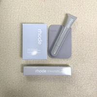 Coque de téléphone portable magnétique en silicone avec gloss à lèvres intégré, best-seller pour iPhone et Samsung
