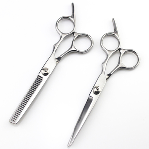 Set di Forbici Professionali in Acciaio Inossidabile Premium per Taglio e Sfilatura dei Capelli, per Salone e Uso Domestico - Product Image 3