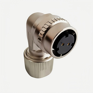 Nhà cung cấp bán buôn 230V 3A góc bên phải đồng kẽm hợp kim nhà ở IP67 đánh giá Mười lõi mã hóa kết nối cho Mitsubishi servo - Product Image 2