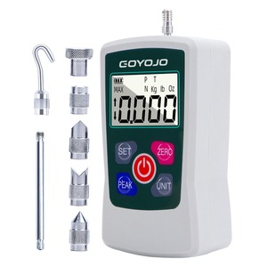 เกจวัดแรงดิจิตอล GOYOJO 500N รุ่นขายดีที่สุด เครื่องวัดแรงดึง-แรงกดความแม่นยำสูง วัสดุพลาสติก สำหรับทดสอบแรงดึงและแรงกด (หน่วย N/Kg/Lb/Oz) - Product Image 1