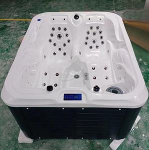 Baignoire de spa extérieure moderne et luxueuse en acrylique à prix abordable avec massage par jets d'eau, 20 jets, <span class=keywords><strong>rectangulaire</strong></span>, autoportante, pour 3 personnes - Product Image 3