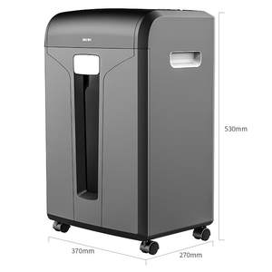 Deli <span class=keywords><strong>14401</strong></span> déchiqueteuse de bureau haute puissance broyeur de documents de taille moyenne niveau 5 confidentialité <span class=keywords><strong>10</strong></span> feuilles par utilisation cartes CD - Product Image 5