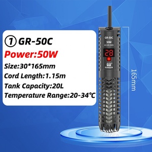 50W <span class=keywords><strong>100W</strong></span> 200W 300W 500W Pantalla digital sin explosión Cuarzo Temperatura constante <span class=keywords><strong>Acuario</strong></span> <span class=keywords><strong>Calentador</strong></span> de pecera - Product Image 6
