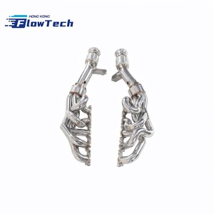 Colectores de escape rectos de longitud igual SS304 para Lamborghini Huracan LP610-4 5.2L V10 con acabado pulido espejo - Product Image 2