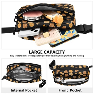Bolso de Pecho Lulu con Diseño Personalizado de Flor de Puakenikeni de Hawái para Mujer, Bolso Bandolera Deportivo, Riñonera, Bolso de Viaje y Gimnasio para Chicas - Product Image 4