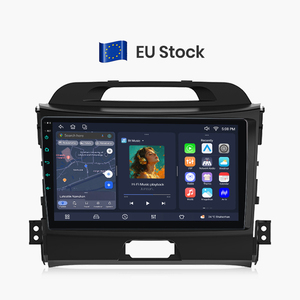 Radio de Navegación Junsun de 9 Pulgadas con CarPlay Inalámbrico y Android Auto para KIA Sportage 3 2010-2016, Autoradio Multimedia con CarPlay - Product Image 1