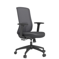Silla de Oficina Moderna con Elevación, Respaldo de Malla, Giratoria, Altura Ajustable y Soporte Lumbar, Venta Directa de Fábrica