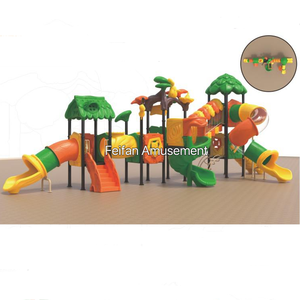 Giá Tốt Trường Mẫu Giáo Trẻ Em Sân Chơi Ngoài Trời Thiết Bị Mầm Non Ngoài Trời Nhựa Trượt Sân Chơi Cho Trẻ Em - Product Image 3
