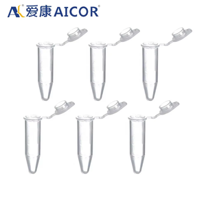 O laboratório cônico estéril descartável do fundo médico graduou o micro 1,9 Ml plástico tubo do centrifugador com tampa - Product Image 4