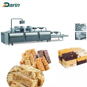 Popular Chinese Crispy Cereal Ball Making Machine Fully Automatic Cereal Bar Cutting Machine