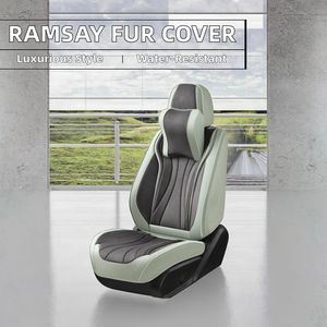 Housse <span class=keywords><strong>de</strong></span> siège auto universelle en coton Xp Luxury, dix pièces, toutes saisons, isolée, avec poignée latérale, pour Ramay Burning Glove Front 2011- - Product Image 2