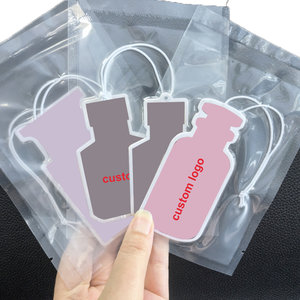 Deodoranti per <span class=keywords><strong>Auto</strong></span> in Carta Senza Quantità Minima d'Ordine, Diverse Fragranze, Personalizzabili <span class=keywords><strong>con</strong></span> il Tuo <span class=keywords><strong>Logo</strong></span> - Product Image 3