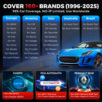 KINGBOLEN S608 OBD2, Lector de Códigos de Diagnóstico Universal para Automóviles de 12V con Pantalla LCD de Sistema Completo y 1 Año de Garantía