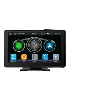 7 inch xách tay màn hình xe Carplay Android tự động liên kết không dây Dash Camera <span class=keywords><strong>DVR</strong></span> <span class=keywords><strong>USB</strong></span> kết nối bảng điều khiển 2GB RAM 1 năm <span class=keywords><strong>Linux</strong></span> - Product Image 1