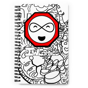 IW Comics # Quaderno a 4 spirali per schizzi, arte e creatività - Product Image 1