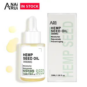 Natural organic Plant Extracts hemp seed oil moisturize rejuvenate prevent aging hemp oil