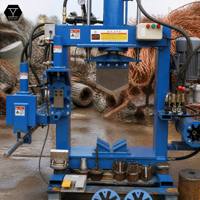 Máquina Eléctrica Hidráulica QDLSF para Desforrar Cables de Cobre, Desmantelamiento de Motores, Separador de Cobre y Aluminio, Prensa Extractora OEM ODM