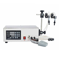 GFK-280 Digitale Controle Dubbele Hoofden Vloeibare Bottelen Filler Machines Alcohol Drank Sap Vulmachine
