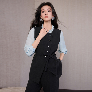 <span class=keywords><strong>Chaleco</strong></span> de <span class=keywords><strong>Traje</strong></span> de Alta Gama para <span class=keywords><strong>Mujer</strong></span>, Primavera 2026, Nuevo <span class=keywords><strong>Chaleco</strong></span> Delgado para <span class=keywords><strong>Mujer</strong></span>, Abrigo de <span class=keywords><strong>Traje</strong></span> Profesional - Product Image 1