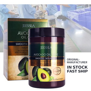 Mascarilla Capilar de Aceite de Aguacate con Colágeno Natural <span class=keywords><strong>para</strong></span> Reparación Suave del Cabello Dañado - Product Image 4