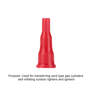 Accessori per Esterni Direttamente dalla Fabbrica: Ugello Rosso per Ricarica <span class=keywords><strong>Bombole</strong></span> di <span class=keywords><strong>Gas</strong></span> Butano per Accendini, Torce Saldatrici e Lanciafiamme - Product Image 2