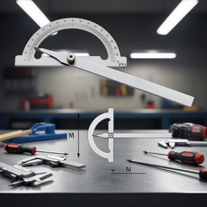 Herramienta de Medición de Ángulos 970 A con Escala de Transportador y Brazo Ajustable para Mediciones de Precisión - Product Image 3