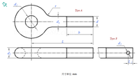 Vis à œil de levage en acier zingué à prix d'usine, filetage UNC, classe 4.8 et 6.8 avec écrous, petit emballage OEM