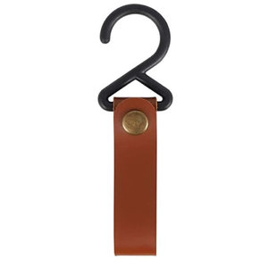 Ganchos de Cuero para Exteriores, Acero Inoxidable, Capacidad de Carga de 15 kg, Accesorios para Colgar en Campamentos, Forma de Calabaza, Color Negro y Marrón, Ganchos Desmontables - Product Image 5