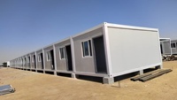 Rumah Kontainer Siap Pakai Cepat Dipasang, Tata Letak Kustom, Kabin Modular untuk Ruang Kelas Sementara di Daerah Terpencil