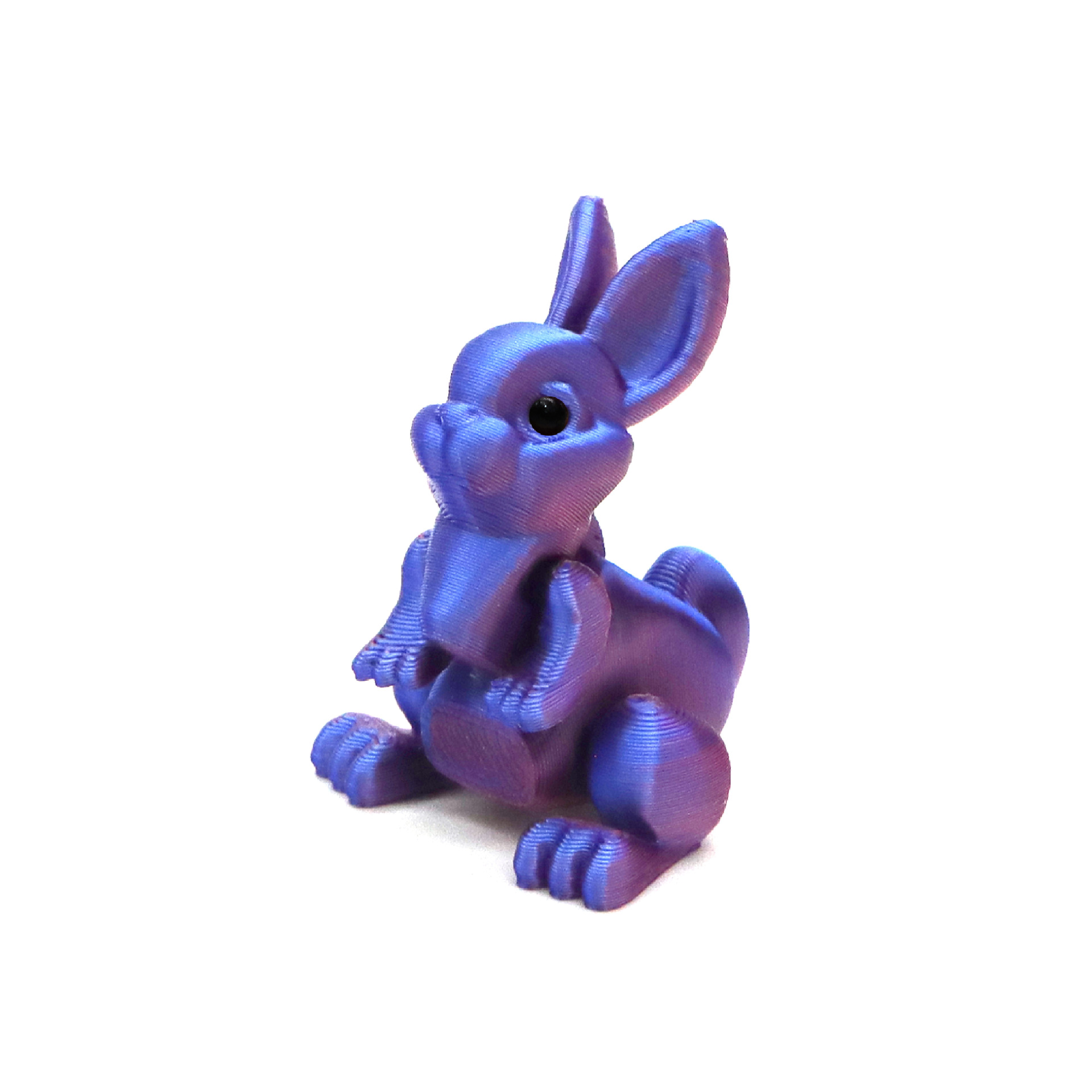 4cm hinge rabbit-red-blue gradient