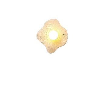 Japanese Wabi Sabi Style Travertine Wall Lamp <b>Led</b> <b>Light</b> For Bedroom Entryway <b>Hallway</b> Staircase Balcony Passageway - Product Image 5