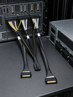 GEN5.0 MCIO-8X-to-68P Rakitan Kabel Kecepatan Tinggi Rak-Chassis Board-Interface Internal-Deployment Service