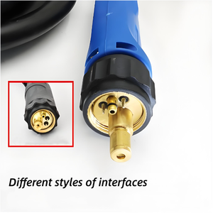 Torcia per <span class=keywords><strong>Saldatura</strong></span> MIG Professionale 500A con <span class=keywords><strong>Gas</strong></span> Misto CO2, per Lavorazione Avanzata dei Metalli, Raffreddata ad Acqua - Product Image 6