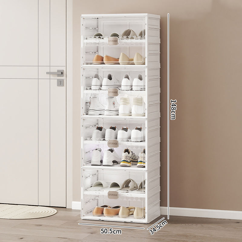 A column with  8 floor -white