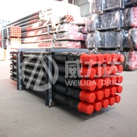 Tige de forage de haute qualité en acier allié pour forage en profondeur, tige de forage DTH API NC35, diamètre 114 mm
