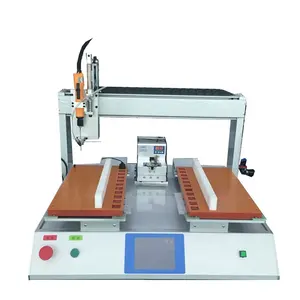 Fully Double Working Table Screw Locking Automatic Electric Products Assembly Screwdriver Machine
