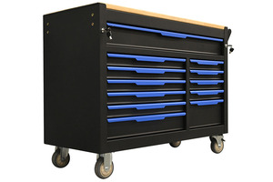 OEM Heavy Duty 12-<b>Drawer</b> Rolling <b>Tool</b> Cabinet Full Repair Kit for Efficient Garage Workshop Storage - Product Image 3