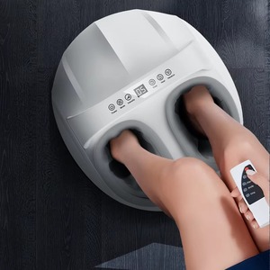 Nuevo estilo eléctrico Shiatsu masaje de pies vibración compresión de aire calefacción rodillo eléctrico pierna pantorrilla máquina masajeador de pies - Product Image 4