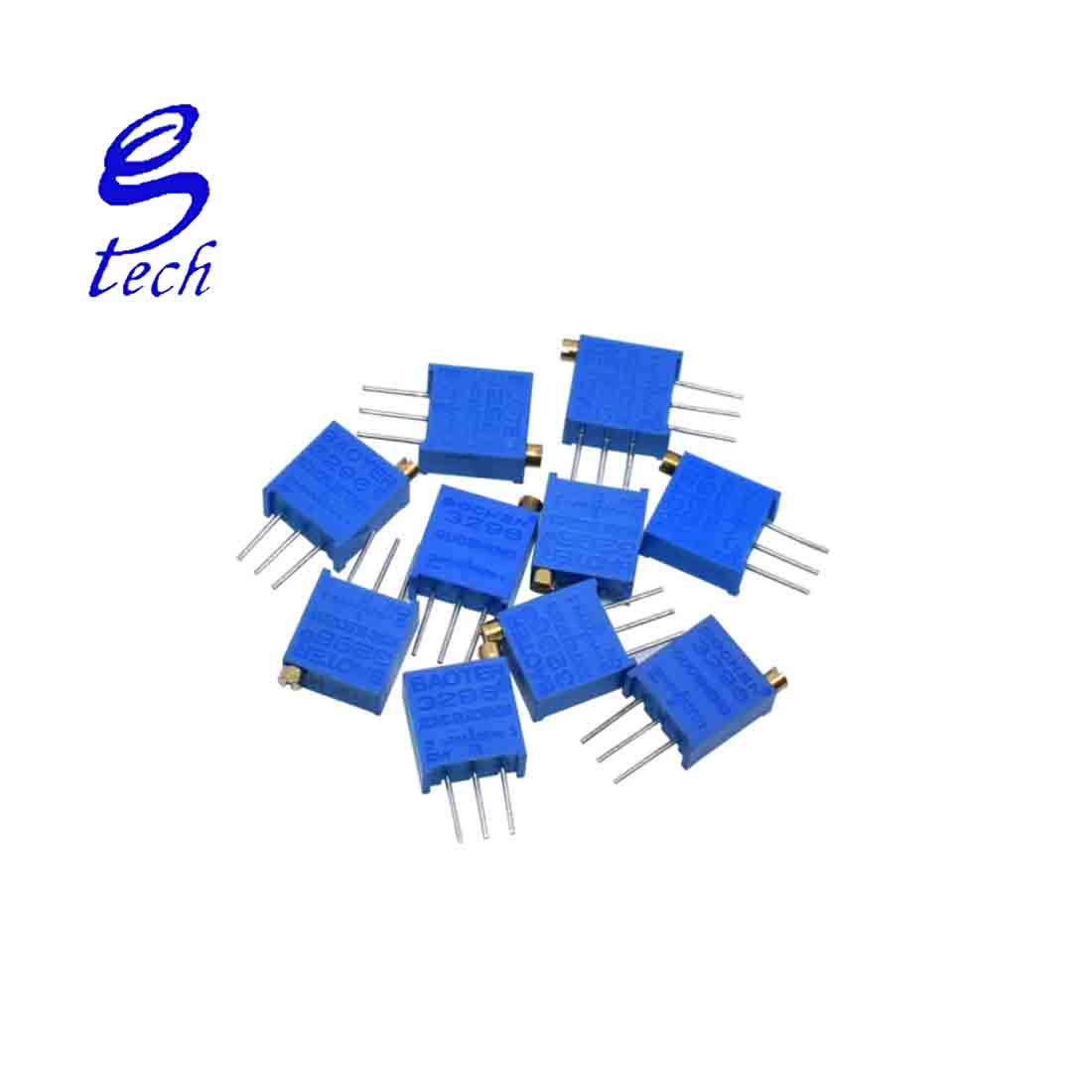 3296 Вт 50 100 200 500 Ом 1K 2K 5K 10K 20K 50K 100K 200K 500K 1M многооборотный триммер, потенциометр, высокоточный переменный резистор