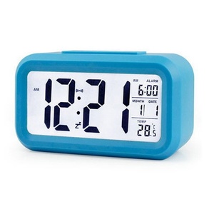 Đồng Hồ Báo Thức Lịch Kỹ Thuật Số, Màn Hình LCD Thông Minh, Sáng Tạo, Thông Minh, Có Nhiệt Độ - Product Image 3