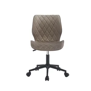 Restaurant Arm Chair With Metal Legs Grey Velvet Dining Chair With Arm Rest Fabric Modern Office Leisure Armchair
