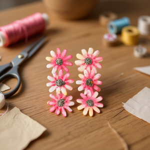 ILAN Fiori Decorativi 2,5cm 6 Pezzi per Decorazioni e Artigianato - Product Image 3