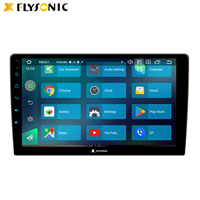 Flysonic convient à 15 marques européennes Personnalisation 10 pouces Écran IPS 10 pouces 1280*720 Autoradio Android 10 2 + 32 Go