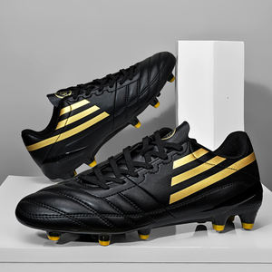 Chaussures de football en salle pour hommes, tige en maille respirante, semelle en caoutchouc antidérapante, semelle extérieure plate, adaptées à la pratique du <span class=keywords><strong>futsal</strong></span> - Product Image 1