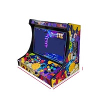 Nouvelle console de jeu d'arcade à prix avantageux pour deux joueurs, jeu de combat de rue, 22 pouces, machine de jeu à pièces