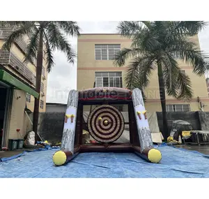 Outdoor fun interactive projects team activities theme park games inflatable ax throwing games