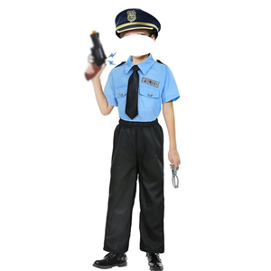 Trẻ em giá rẻ bên phi hành gia cảnh sát không quân người lính cảnh sát đồng phục lễ hội sự nghiệp ăn mặc trẻ em cosplay trang phục - Product Image 2