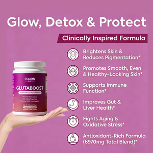 Poudre de glutathion hydrosoluble en gros pour blanchiment et éclaircissement de la peau, supplément OEM, marque privée, usine GMP, personnalisation en vrac - Product Image 3