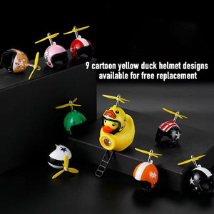 Sonnette et <span class=keywords><strong>klaxon</strong></span> de vélo en forme de <span class=keywords><strong>canard</strong></span> jaune adorable avec batterie rechargeable, lumière LED étanche pour enfants et adultes, utilisation sportive en extérieur - Product Image 6